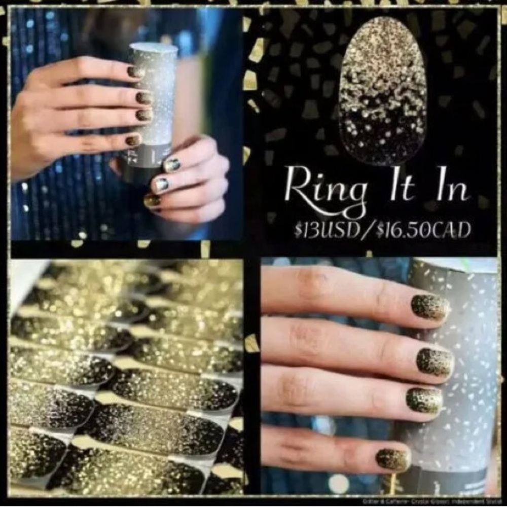 Color Street Ring It In Nail Strips NWT
